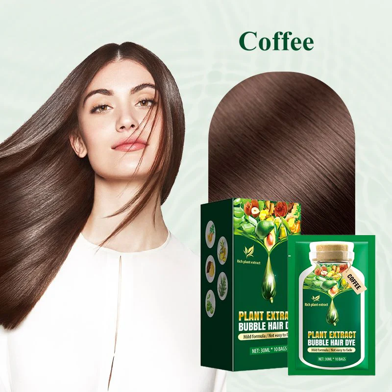 🖤Black Friday topper!🌿💇‍♀️ Plantenextract Bubble Haarverfcrème – Natuurlijke Kleuring, Haarverzorging & Milde Formule (Meerdere Tinten & Eenvoudig Gebruik!) - Image 10