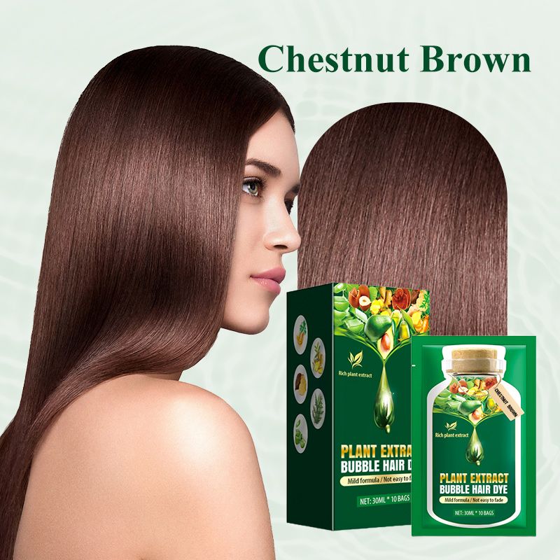 🖤Black Friday topper!🌿💇‍♀️ Plantenextract Bubble Haarverfcrème – Natuurlijke Kleuring, Haarverzorging & Milde Formule (Meerdere Tinten & Eenvoudig Gebruik!) - Image 11