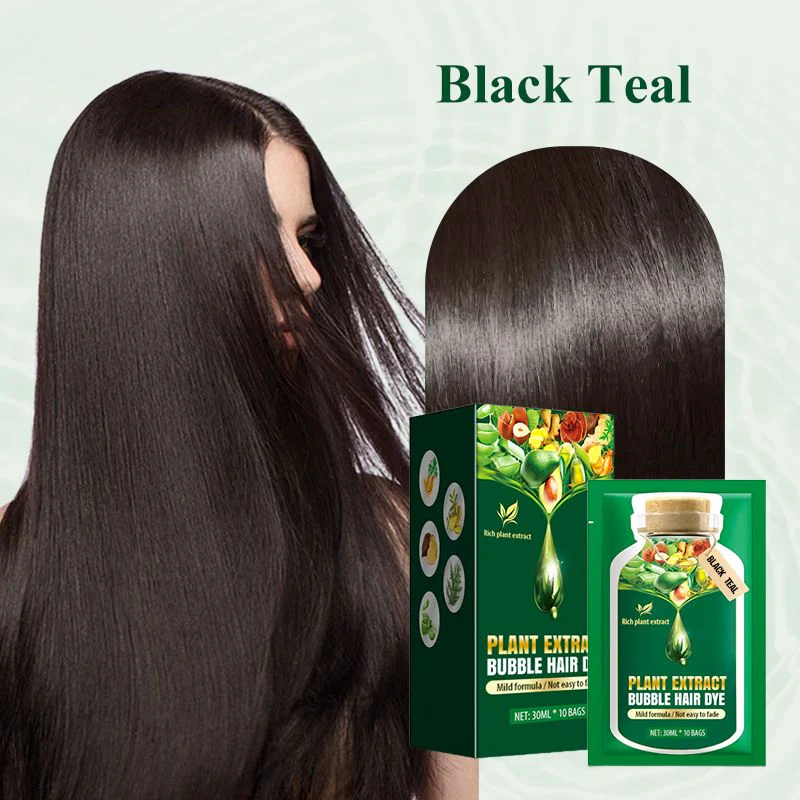 🖤Black Friday topper!🌿💇‍♀️ Plantenextract Bubble Haarverfcrème – Natuurlijke Kleuring, Haarverzorging & Milde Formule (Meerdere Tinten & Eenvoudig Gebruik!) - Image 12