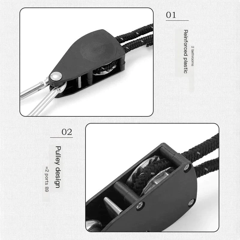 🔥50% KORTING🪢Zeer sterke, draagbare en verstelbare tentharnas met snelkoppeling voor kamperen🌳(4 stuks/set) - Image 8