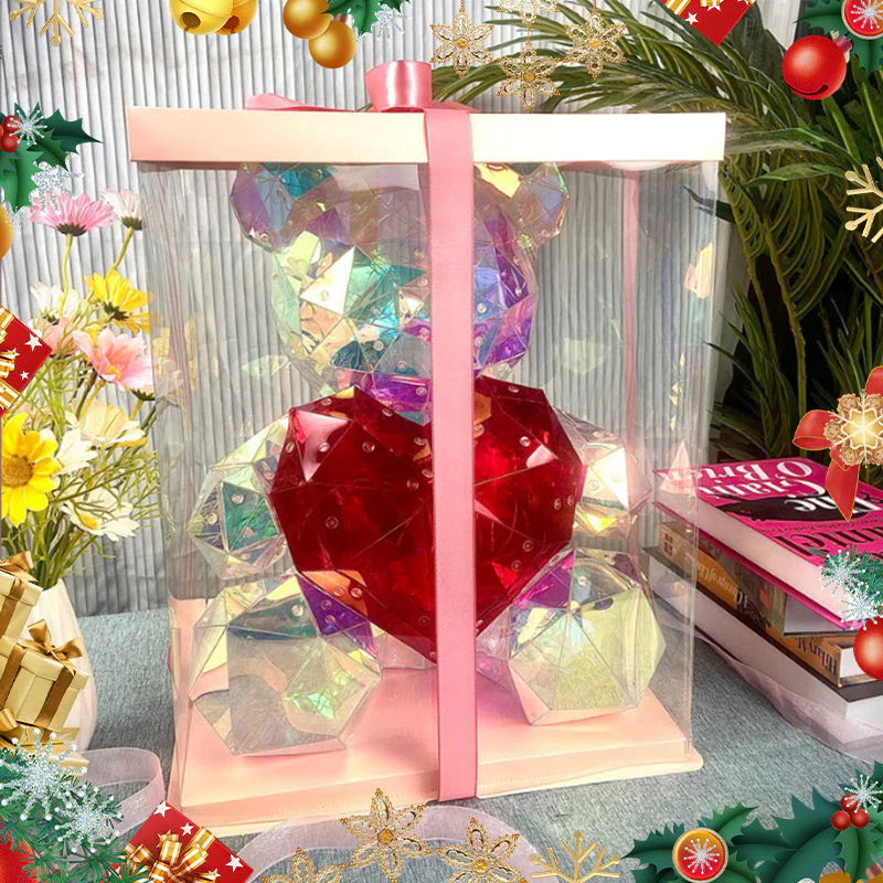 💘Valentijnsaanbieding: 50% Korting!🧸 Kleurrijke Lichtgevende Beer – Magisch Glow-Effect & Knuffelbaar Cadeau voor Haar! - Image 9