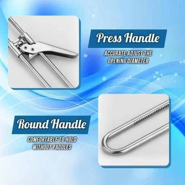 🍶🔧 Verstelbare Multifunctionele Roestvrijstalen Blikopener – Antislipgroeven, Tot 10cm Deksels & Gemakkelijk Voor Senioren! - Image 7