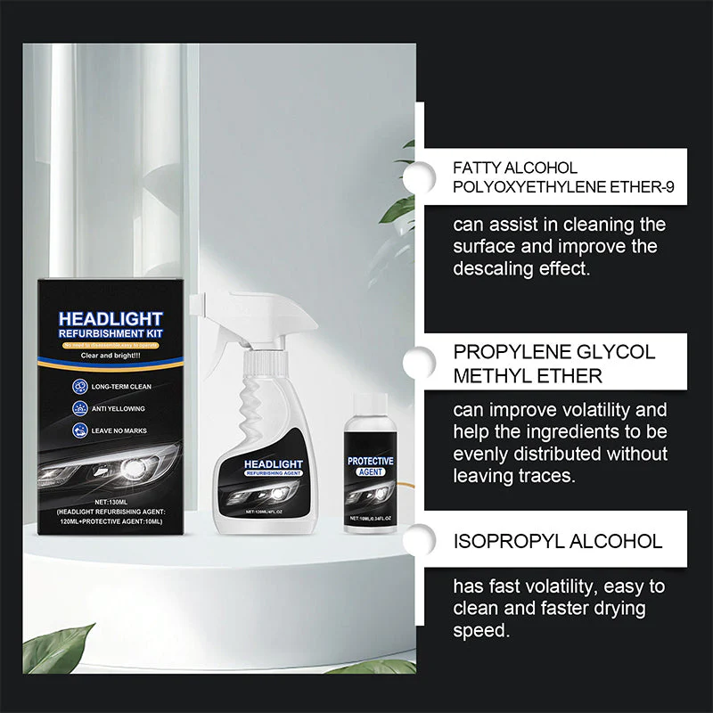 🎉Nieuwjaars Cadeau 50% KORTING!🚗 Auto Koplamp Herstelset – Herstel Heldere Verlichting in Minuten & Verhoog Je Rijveiligheid! ✨ - Image 7