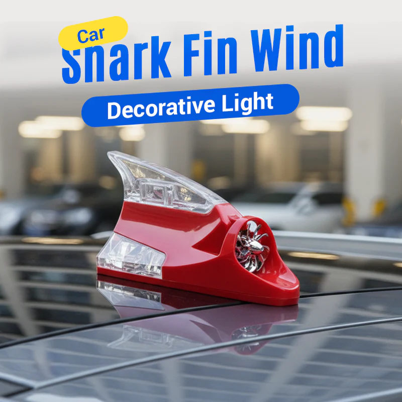 🎄Kerstdeal ALTIJD 50% KORTING!Auto Haaienvin Wind Decoratieve Verlichting (LED): Windgestuurd + Zelfklevend Installatie – Stylish & Veilig！ - Image 5