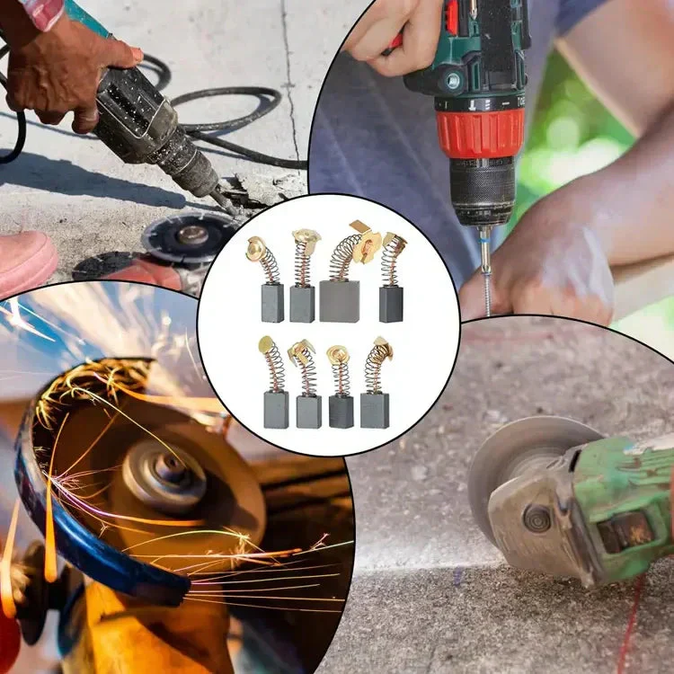 🎄Kerstdeal ALTIJD 50% KORTING!🔧50PCS Koolborstelset voor Elektrische Gereedschappen - Compatibel Met Makita/Bosch & Duurzaam: Snelle Installatie Voor DIY'ers & Werkplaatsen! - Image 11