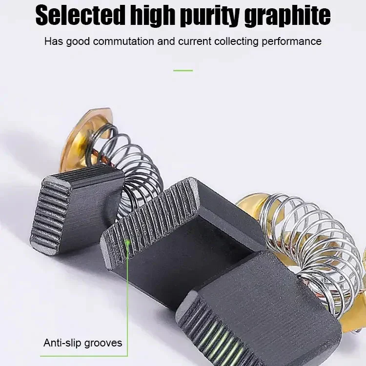 🎄Kerstdeal ALTIJD 50% KORTING!🔧50PCS Koolborstelset voor Elektrische Gereedschappen - Compatibel Met Makita/Bosch & Duurzaam: Snelle Installatie Voor DIY'ers & Werkplaatsen! - Image 6