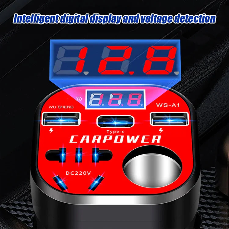 🎉Nieuwjaars Cadeau 50% KORTING!🚗Intelligente Auto-Omvormer (Bekerontwerp): 100W Supersnel Laden + 9-Voudige Veiligheid – Stabiel & Compatibel Met Alle Apparaten! - Image 2