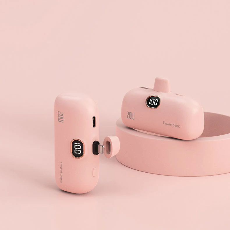 Draagbare powerbank van lipstick-formaat, 5000 mAh - Image 10