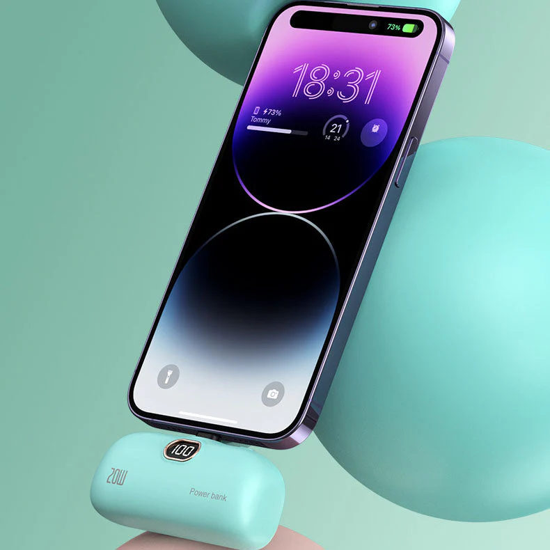 Draagbare powerbank van lipstick-formaat, 5000 mAh - Image 13