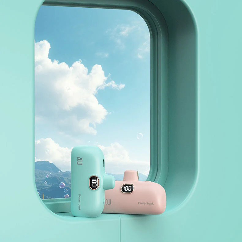 Draagbare powerbank van lipstick-formaat, 5000 mAh - Image 4