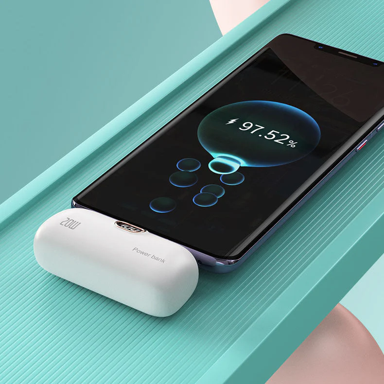 Draagbare powerbank van lipstick-formaat, 5000 mAh - Image 5