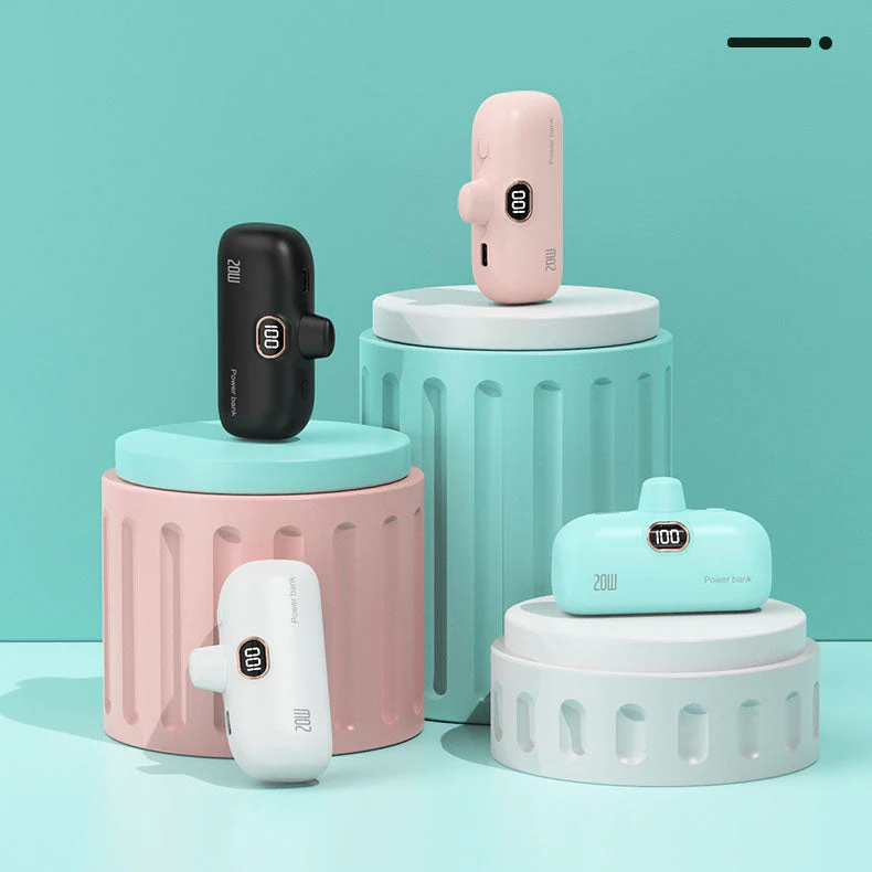 Draagbare powerbank van lipstick-formaat, 5000 mAh - Image 6