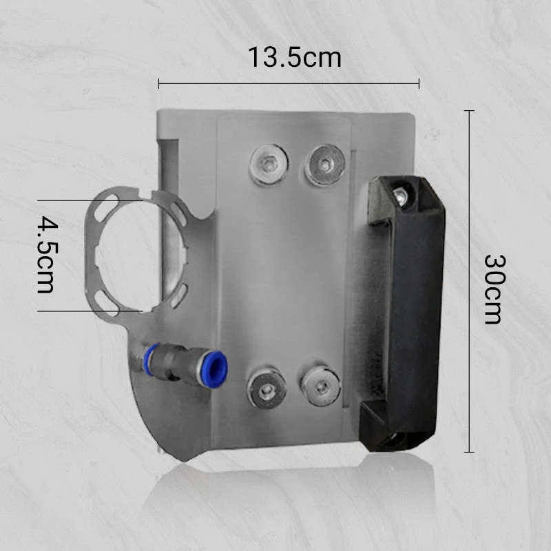 🎉Nieuwjaars Cadeau 50% KORTING!🛠️Haakse Slijpersteun voor 45° Tegelafschuining : Precies, Stabil & Compatibel Met Φ100 Slijpers! - Image 8