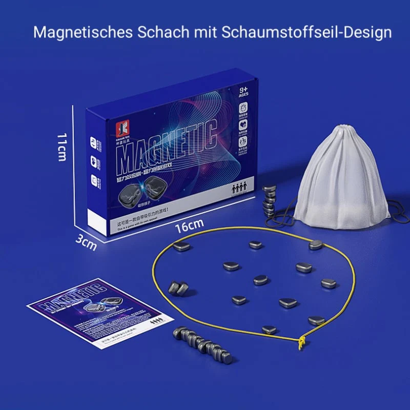 🎁 KERSTSPECIAL 🔥 Superleuk Tactisch Spel - Magnetische Schaakset Voor Familie & Vrienden! - Image 12