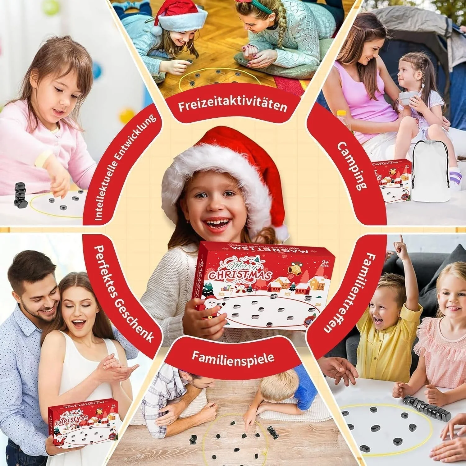 🎁 KERSTSPECIAL 🔥 Superleuk Tactisch Spel - Magnetische Schaakset Voor Familie & Vrienden! - Image 4