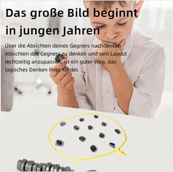 🎁 KERSTSPECIAL 🔥 Superleuk Tactisch Spel - Magnetische Schaakset Voor Familie & Vrienden! - Image 6