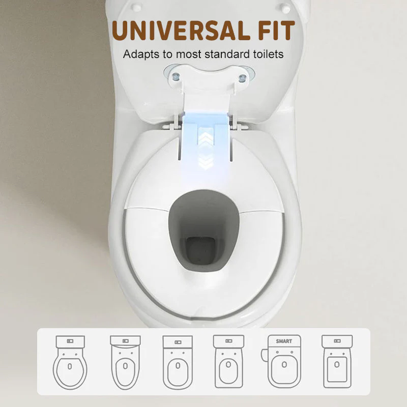 🎉Nieuwjaars Cadeau 50% KORTING!🚽Draagbare Opvouwbare Toiletbril Voor Kinderen - Universele Pasvorm (99% Toiletten) & Hygiënisch: Perfect Voor Reis & Kinderopvang! - Image 4