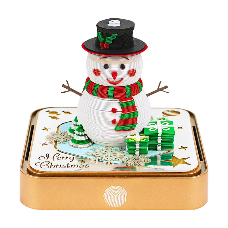 🎄✨ Kerstmis 3D Papieren Decoratiekalender – Cartoonillustraties, Weekelijks Ontvouwend Ontwerp & Multifunctioneel (Boekenlegger+Pennenhouder)! - Image 11