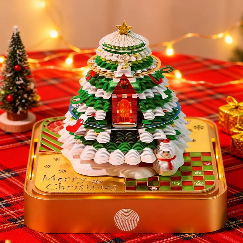 🎄✨ Kerstmis 3D Papieren Decoratiekalender – Cartoonillustraties, Weekelijks Ontvouwend Ontwerp & Multifunctioneel (Boekenlegger+Pennenhouder)! - Image 5