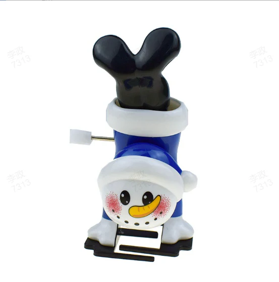 🖤Black Friday topper!✨ Kerst Opwindspeelgoed Set – Schattige Kerstpersonages, Batterijvrij & Veilig PVC (Perfect voor Kerstcadeautjes, Feestspullen & Kinderspeelgoed!) - Image 11