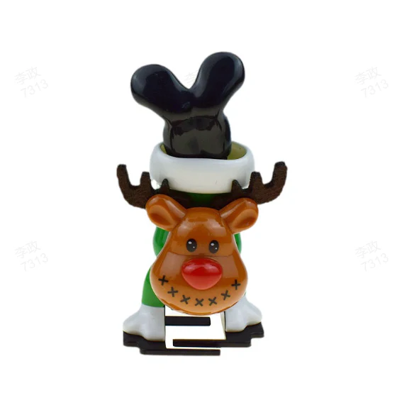 🖤Black Friday topper!✨ Kerst Opwindspeelgoed Set – Schattige Kerstpersonages, Batterijvrij & Veilig PVC (Perfect voor Kerstcadeautjes, Feestspullen & Kinderspeelgoed!) - Image 12