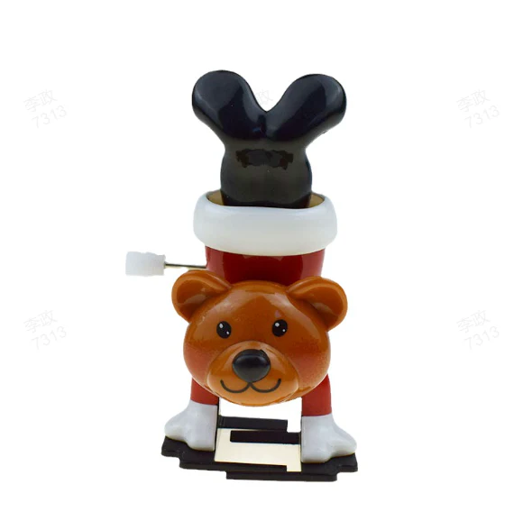 🖤Black Friday topper!✨ Kerst Opwindspeelgoed Set – Schattige Kerstpersonages, Batterijvrij & Veilig PVC (Perfect voor Kerstcadeautjes, Feestspullen & Kinderspeelgoed!) - Image 14
