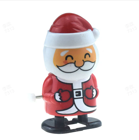 🖤Black Friday topper!✨ Kerst Opwindspeelgoed Set – Schattige Kerstpersonages, Batterijvrij & Veilig PVC (Perfect voor Kerstcadeautjes, Feestspullen & Kinderspeelgoed!) - Image 7