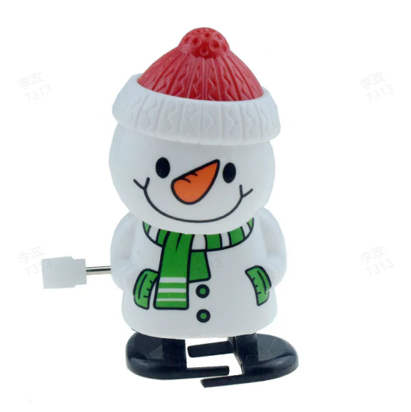 🖤Black Friday topper!✨ Kerst Opwindspeelgoed Set – Schattige Kerstpersonages, Batterijvrij & Veilig PVC (Perfect voor Kerstcadeautjes, Feestspullen & Kinderspeelgoed!) - Image 8