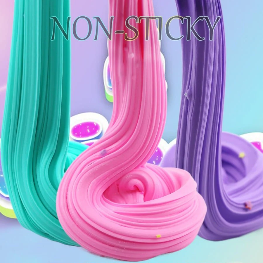 🎨🧘 Super Clay Slime DIY Set – Zachte Geurende Slijm, Sensorische Klei voor Stressverlichting & Creatief Speelplezier (Meerkleurig 9-delige Set)! - Image 7
