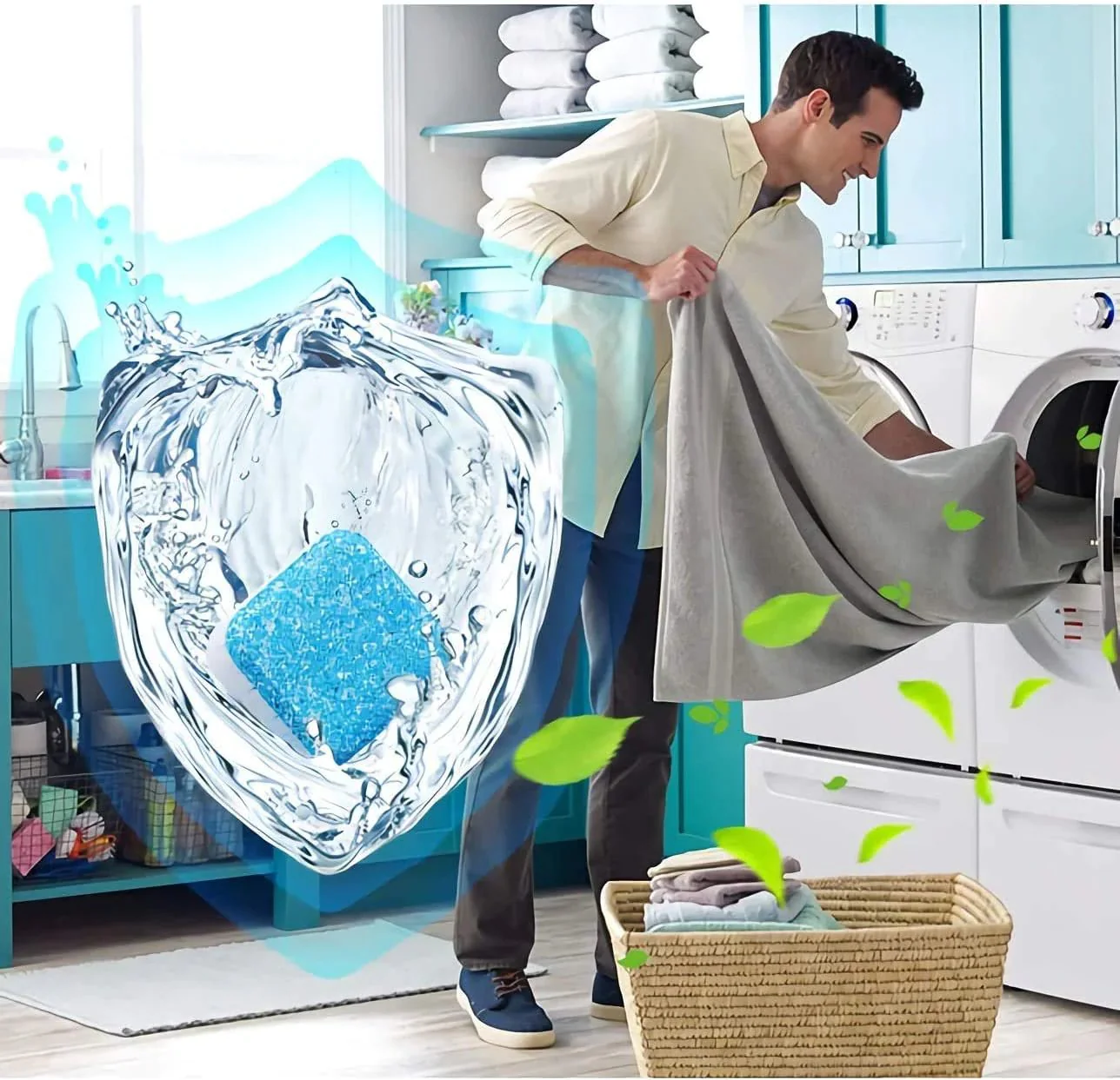 🎉Nieuwjaars Cadeau 50% KORTING!🧼Wasmachine Diep Reinigingstabletten: 99% Bacteriën Doden + Diep Reiniging – Eenvoudig Schoon Zonder Schade! - Image 11