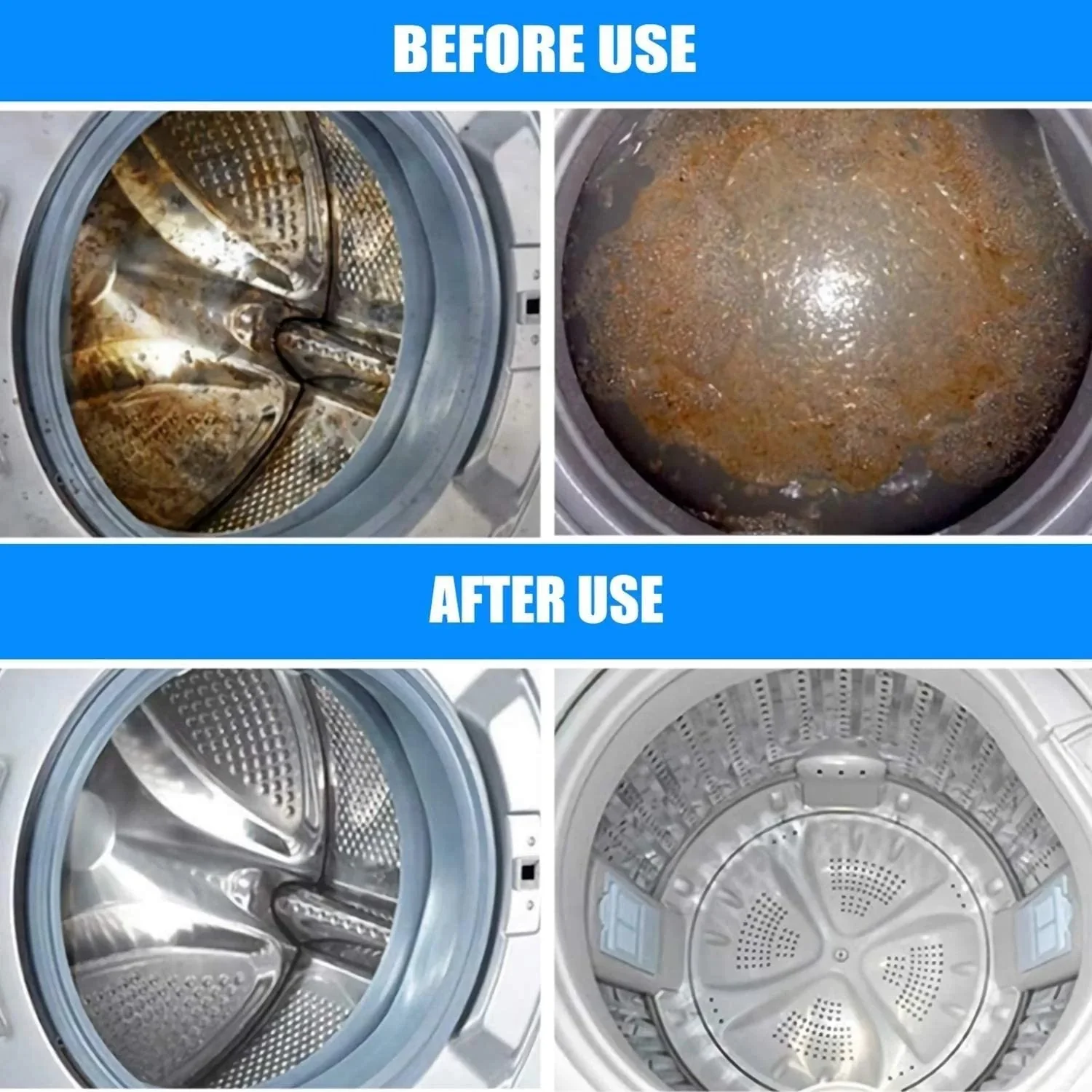 🎉Nieuwjaars Cadeau 50% KORTING!🧼Wasmachine Diep Reinigingstabletten: 99% Bacteriën Doden + Diep Reiniging – Eenvoudig Schoon Zonder Schade! - Image 3
