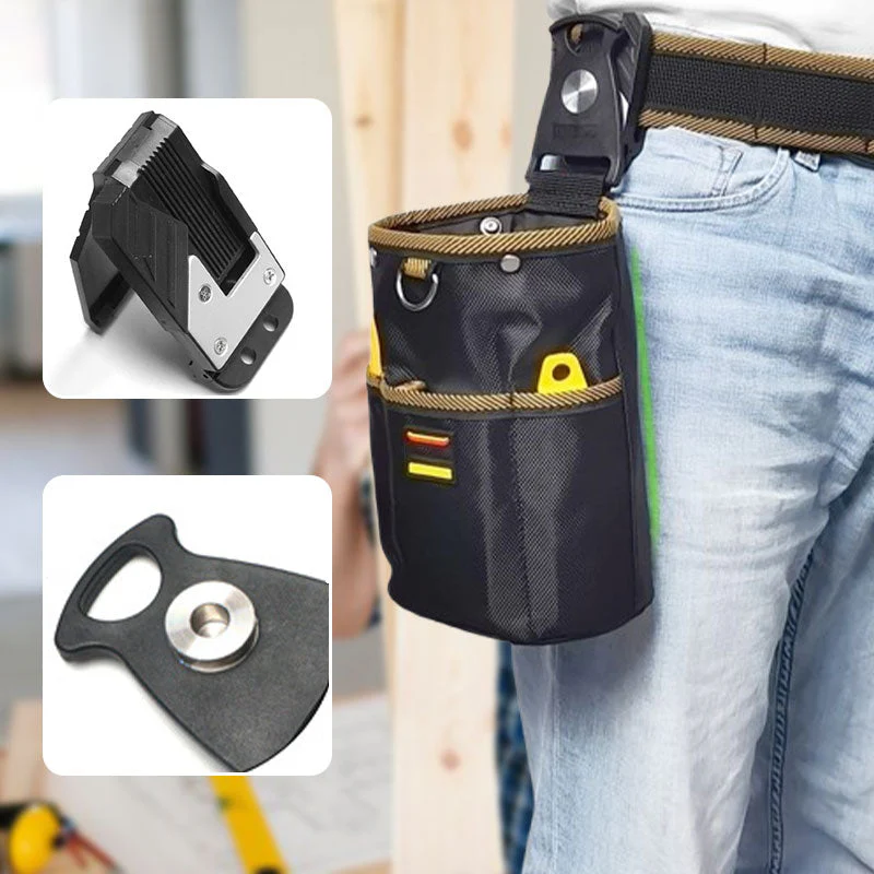 🌞Fris De Lente In Met 50% Korting!🛠️ Handsfree Gereedschapshouder – Snelklik Clip & Veerclip Sluiting - Image 4