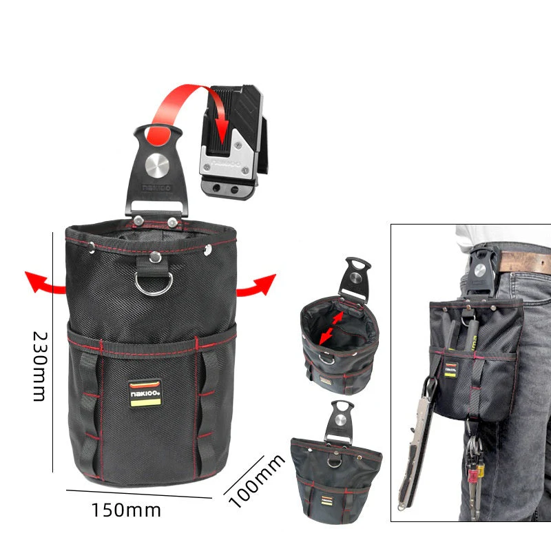 🌞Fris De Lente In Met 50% Korting!🛠️ Handsfree Gereedschapshouder – Snelklik Clip & Veerclip Sluiting - Image 8