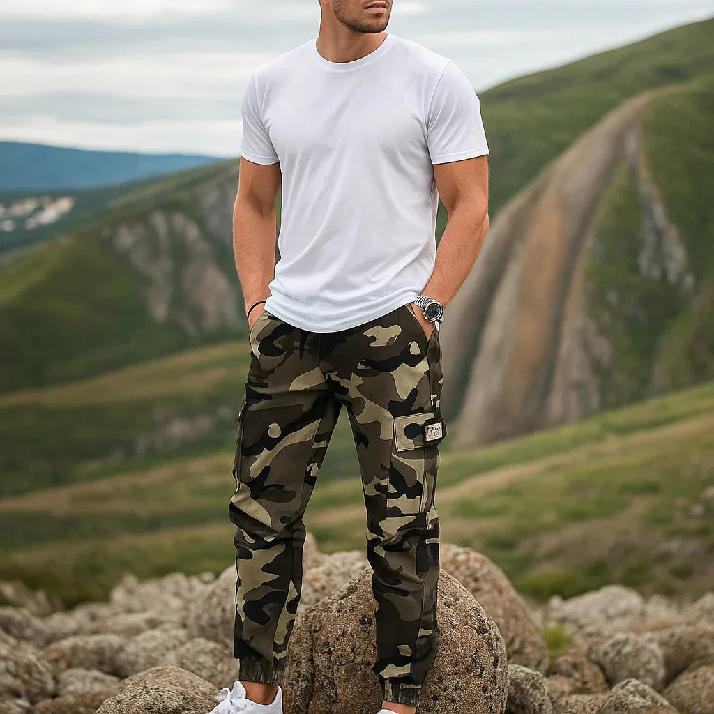 Hoogwaardige camouflagebroeken voor mannen - Image 2