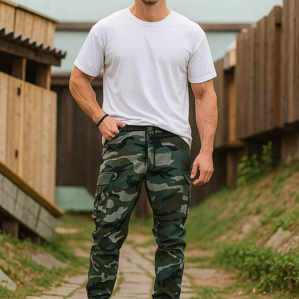 Hoogwaardige camouflagebroeken voor mannen - Image 3