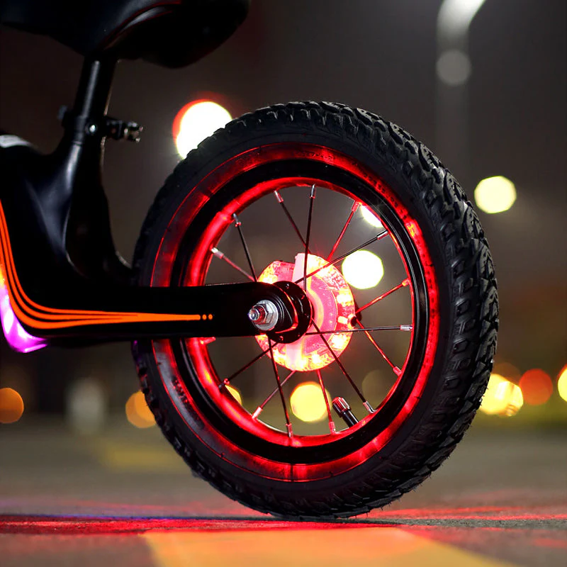 🎄Kerstdeal ALTIJD 50% KORTING! ✨ Kleurrijke Fietswielverlichting (7 Kleuren + 18 Lichtmodi) – Veilig & Super Cool voor Nachtrijden in NL/Belgie! 🚲 - Image 8