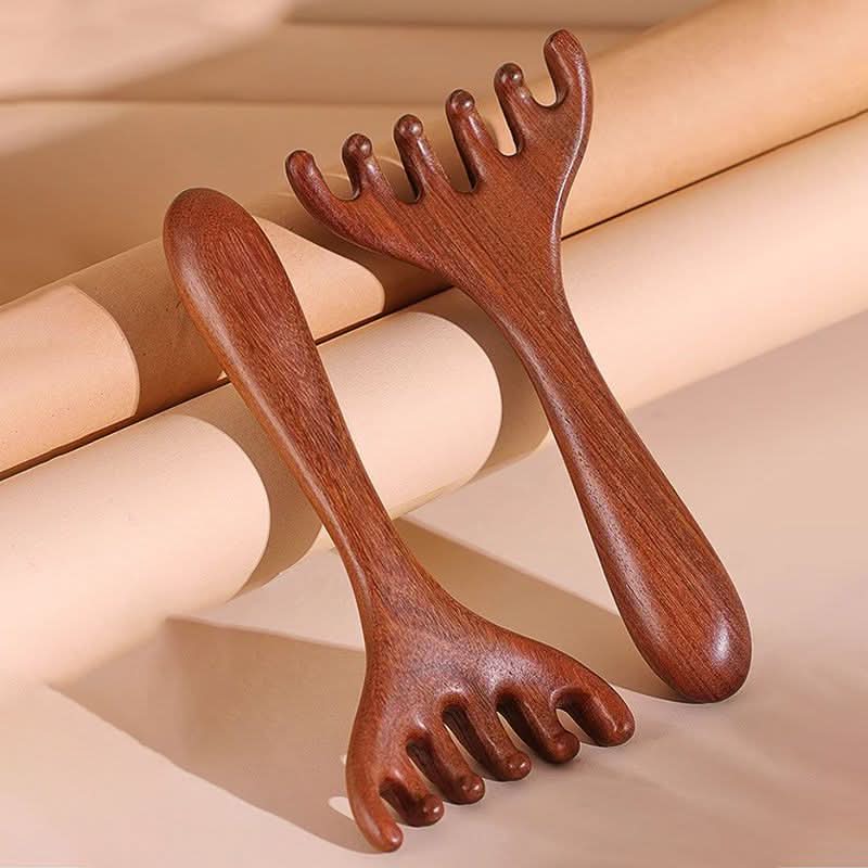 💘Valentijnsaanbieding: 50% Korting!🦶 Zes-Klauwen Meridiaan Massage Kam – Ontspan Hoofd, Hals & Lichaam! - Image 9