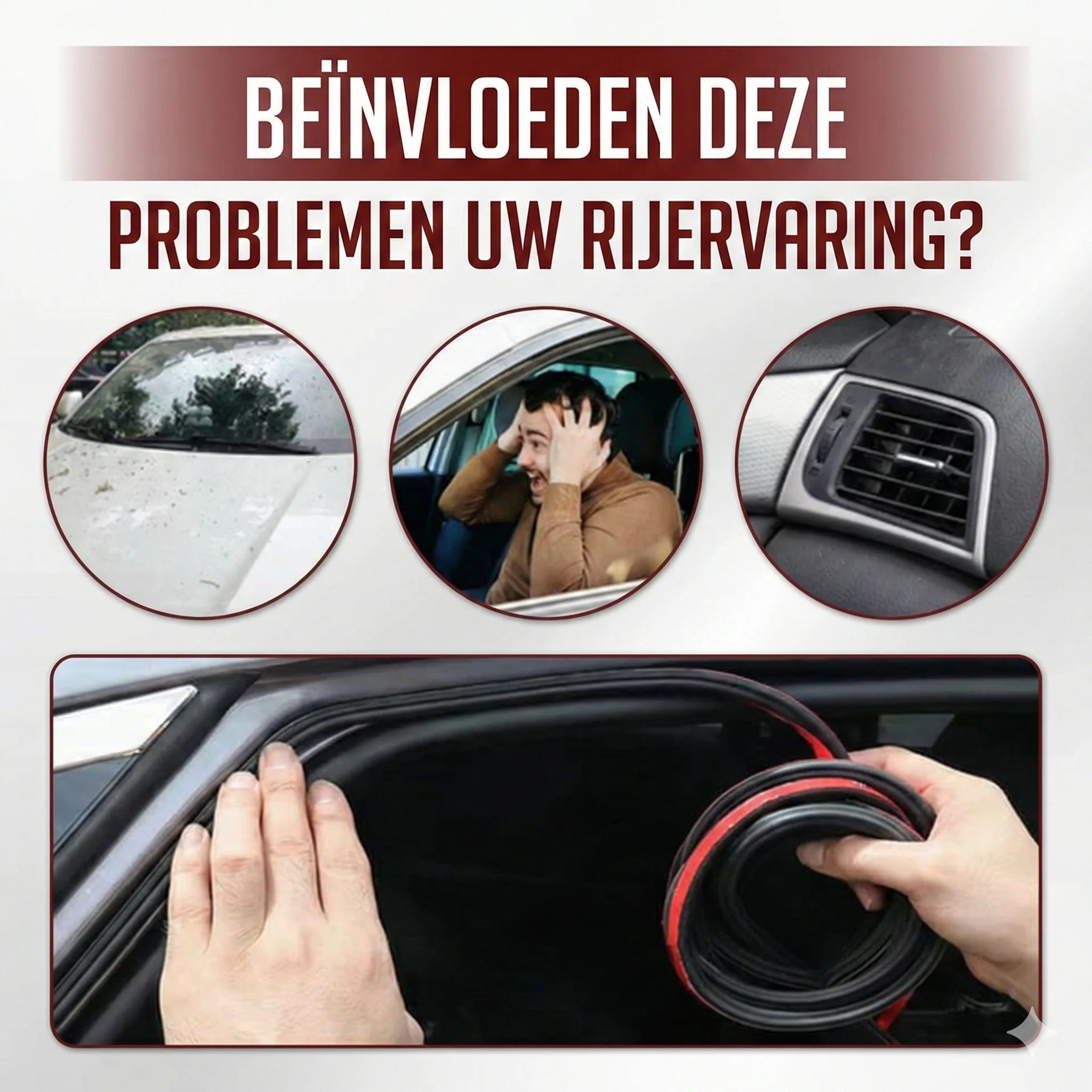 💘Valentijnsaanbieding: 50% Korting! 🔇 Stofdichte Rubberen Afdichtingsstrip voor Auto – Geluidsreductie & Luxe Deurdichtheid! - Image 14