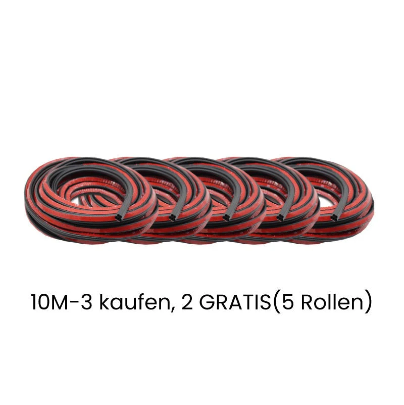 💘Valentijnsaanbieding: 50% Korting! 🔇 Stofdichte Rubberen Afdichtingsstrip voor Auto – Geluidsreductie & Luxe Deurdichtheid! - Image 6