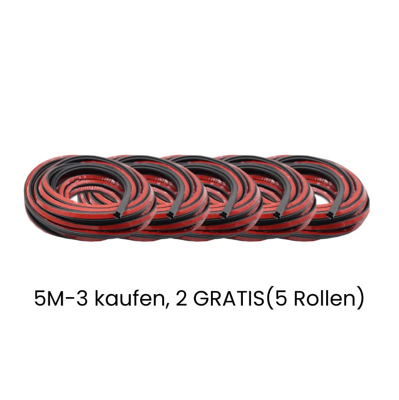 💘Valentijnsaanbieding: 50% Korting! 🔇 Stofdichte Rubberen Afdichtingsstrip voor Auto – Geluidsreductie & Luxe Deurdichtheid! - Image 7