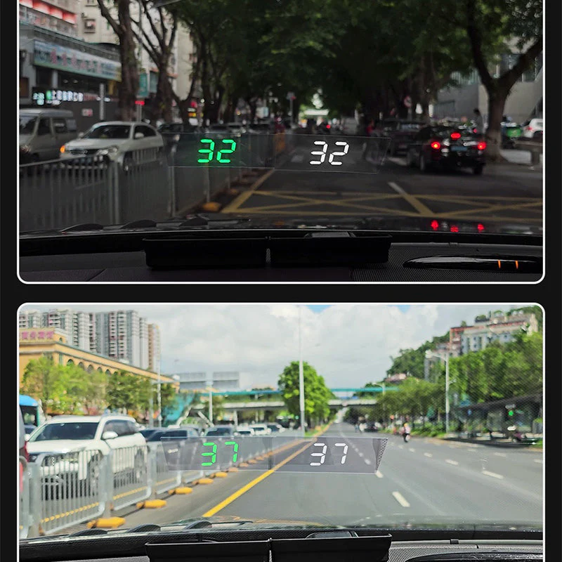 💥Escort voor veilig rijden💥Snelheidsmeter met head-up display - Image 5