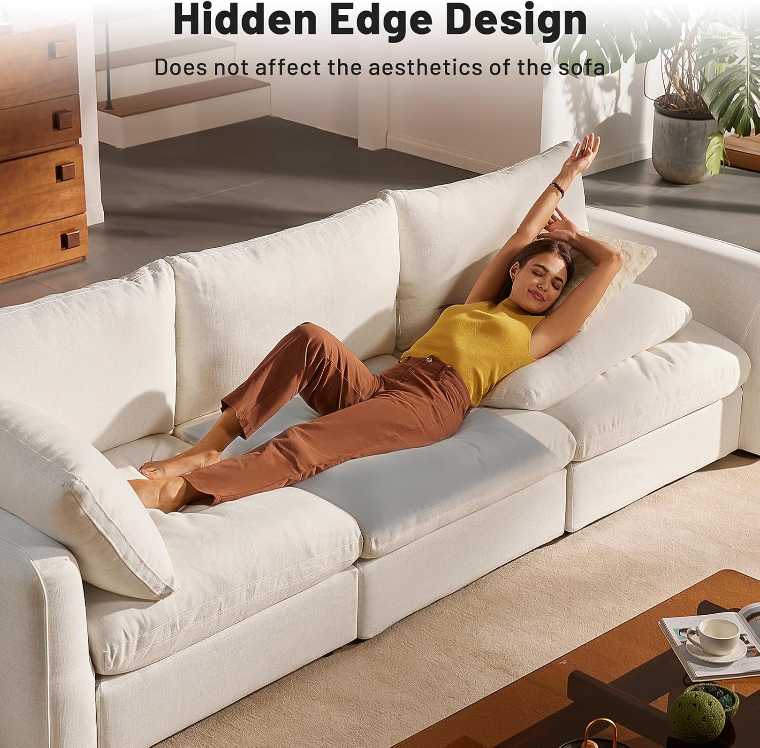 🛋️🔧 Bank Kussen Ondersteuning voor Doorgezakte Bank – Snelle Stevigheid Herstel, 40D Premium Schuim & Pasbaar Bij Snijden (Voor Woonkamer/Fauteuil)! - Image 6