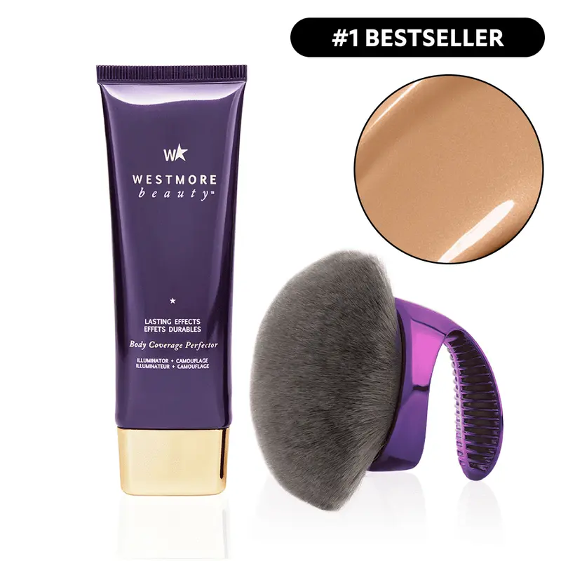 🌞Fris De Lente In Met 50% Korting!✨ Body Coverage Perfector + Extra Grote Bufferkwast | 12h Waterdicht | Camoufleert Tatoeages/Littekens | Perfect voor Foto’s! - Image 2