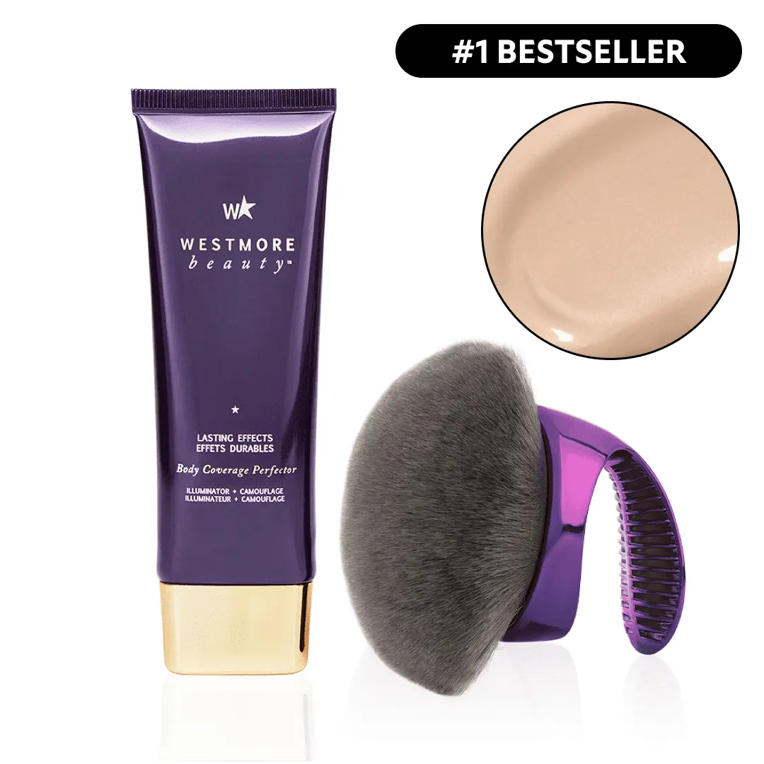 🌞Fris De Lente In Met 50% Korting!✨ Body Coverage Perfector + Extra Grote Bufferkwast | 12h Waterdicht | Camoufleert Tatoeages/Littekens | Perfect voor Foto’s! - Image 3
