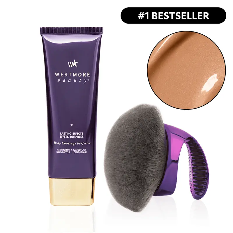 🌞Fris De Lente In Met 50% Korting!✨ Body Coverage Perfector + Extra Grote Bufferkwast | 12h Waterdicht | Camoufleert Tatoeages/Littekens | Perfect voor Foto’s! - Image 4