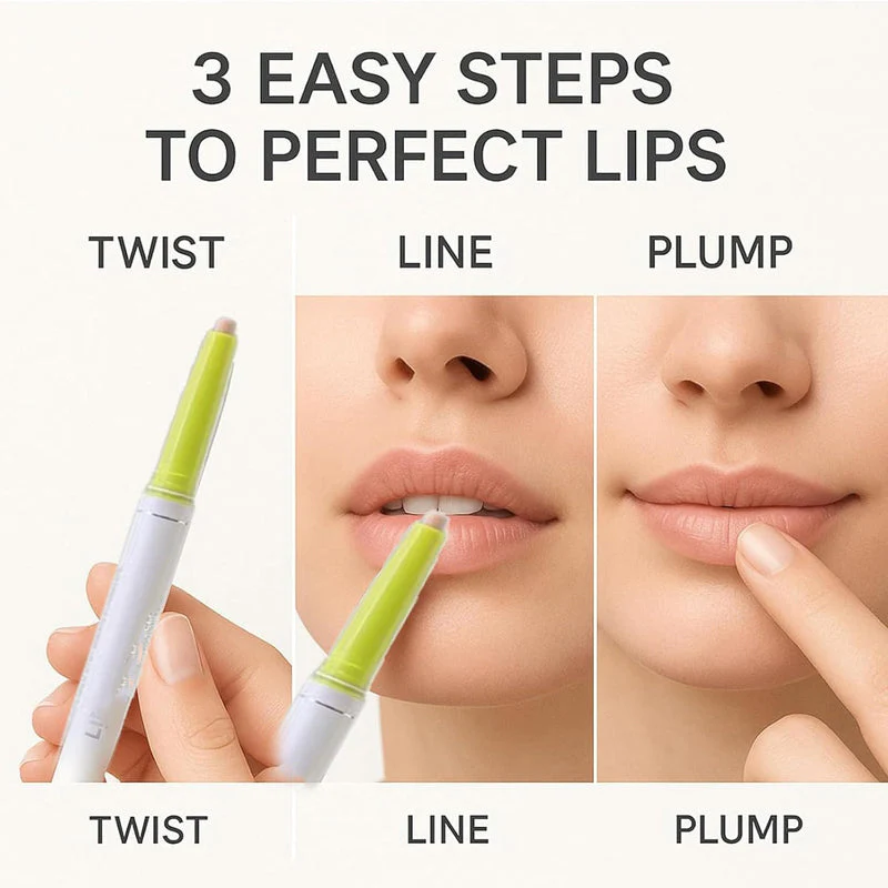 💄✨ Romig Langhoudend Lippotlood – Onmiddellijk Vollere Lippen, 8-Uur Houdend & Gladde Textuur（Perfect voor Lipcontour!） - Image 3