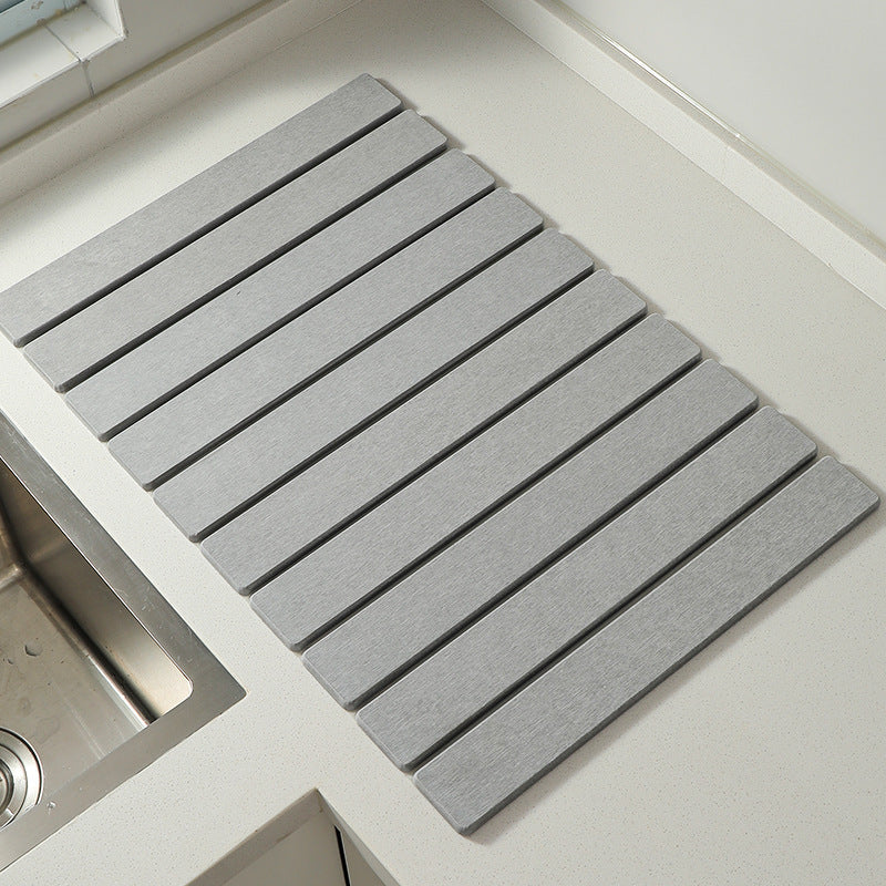 🌞Fris De Lente In Met 50% Korting!🪨 Luxe Marmer Diatomeeënaarde Droogmat – 60Sec Superabsorberend & Hittebestendig | Keuken Aanrecht Must-Have! - Image 2