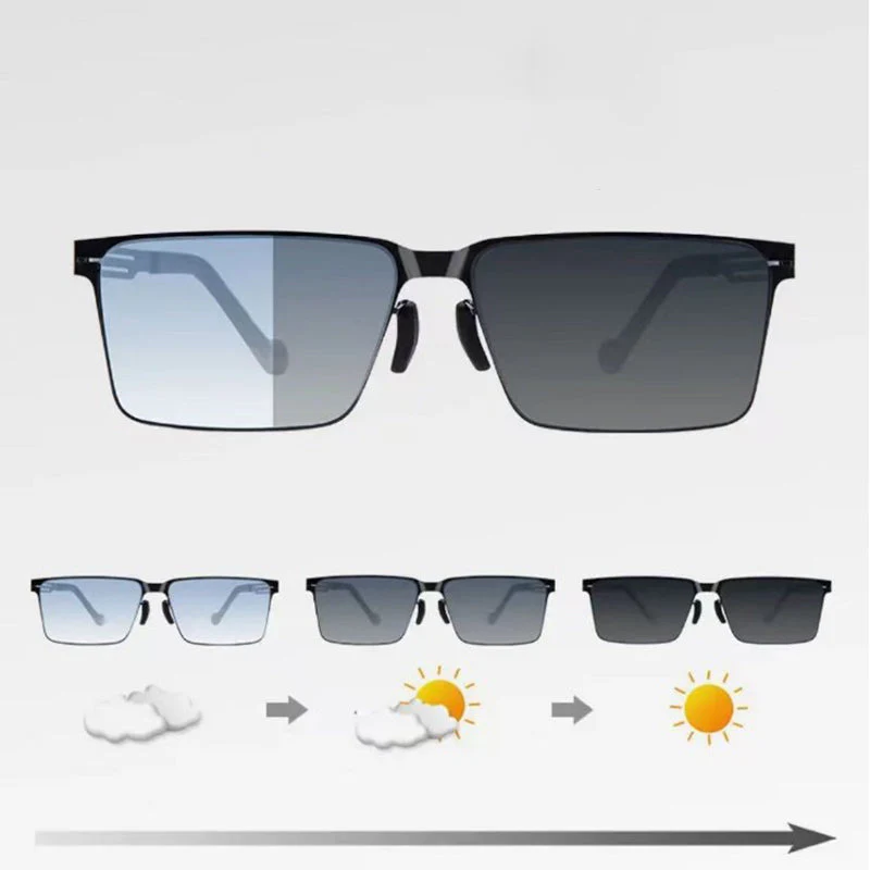 🎉Nieuwjaars Cadeau 50% KORTING!👓 Dag & Nacht Photochromatische Rijbril - Automatisch Kleurveranderend (UV Bescherming + Nachtzicht): Comfortabel (20g) Voor Veilige Ritten! - Image 2