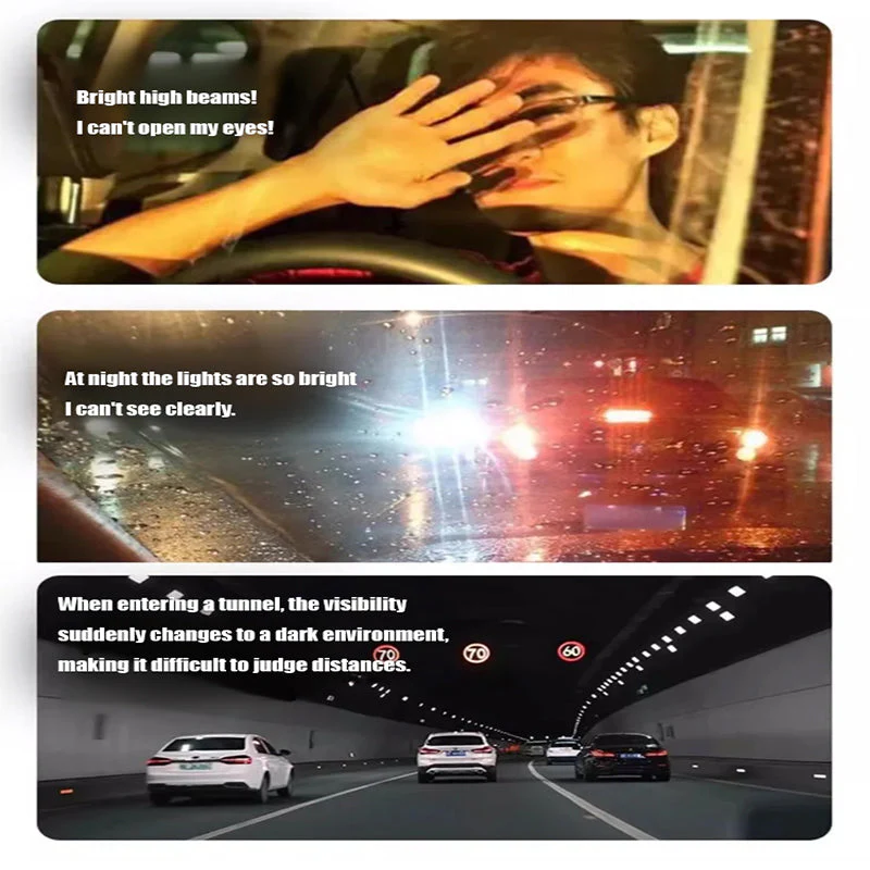 🎉Nieuwjaars Cadeau 50% KORTING!👓 Dag & Nacht Photochromatische Rijbril - Automatisch Kleurveranderend (UV Bescherming + Nachtzicht): Comfortabel (20g) Voor Veilige Ritten! - Image 7