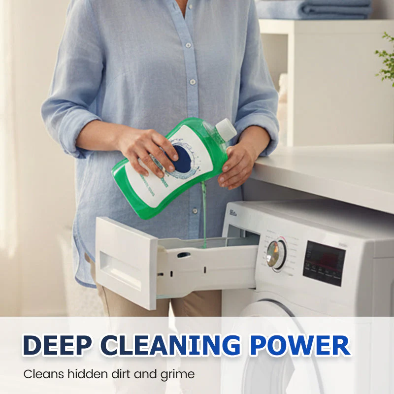 🎉Nieuwjaars Cadeau 50% KORTING!🌊Dieptereinigende Wasmachinereiniger (Kalkafbraak + 99.9% Sterilisatie) – Verwijder Muffe Geuren & Hardnekkig Vuil: Hou Jouw Machine Efficiënt! - Image 5